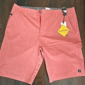 Rip Curl - Mens Red Boardwalk Shorts Size 36